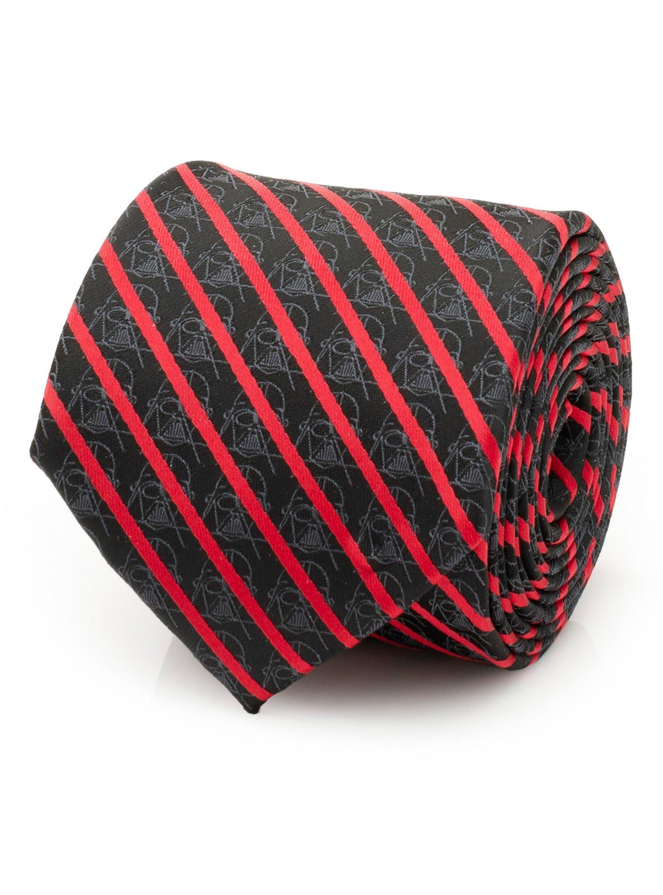 Star Wars Vader Stripe Black Men's Tie, , hi-res