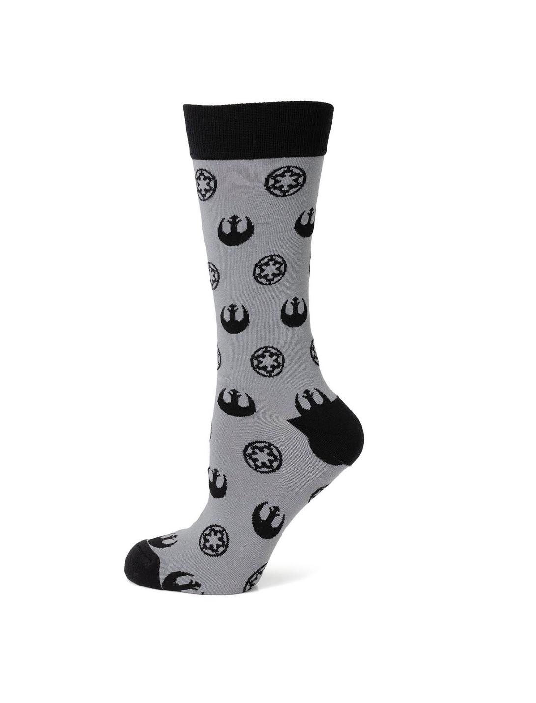 Star Wars Rebel Imperial Grey Men's Sock, , hi-res