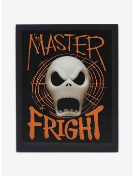 Plus Size Disney The Nightmare Before Christmas The Master of Fright Framed Printed Glass Wall Decor, , hi-res
