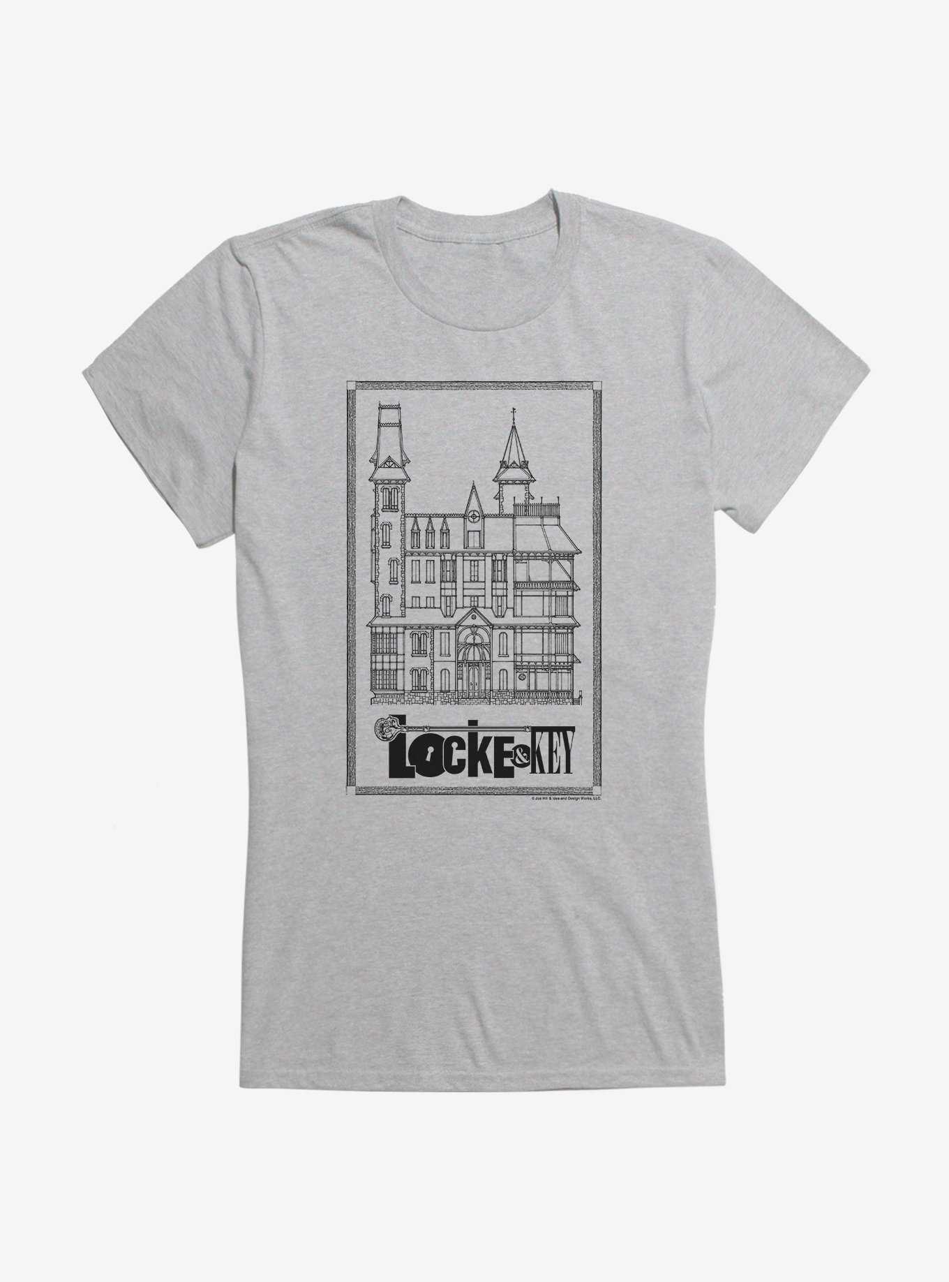 Locke & Key Blueprint Keyhouse Girls T-Shirt, , hi-res