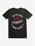 Carrie 1976 Crown Blood Splatter T-Shirt, BLACK, hi-res