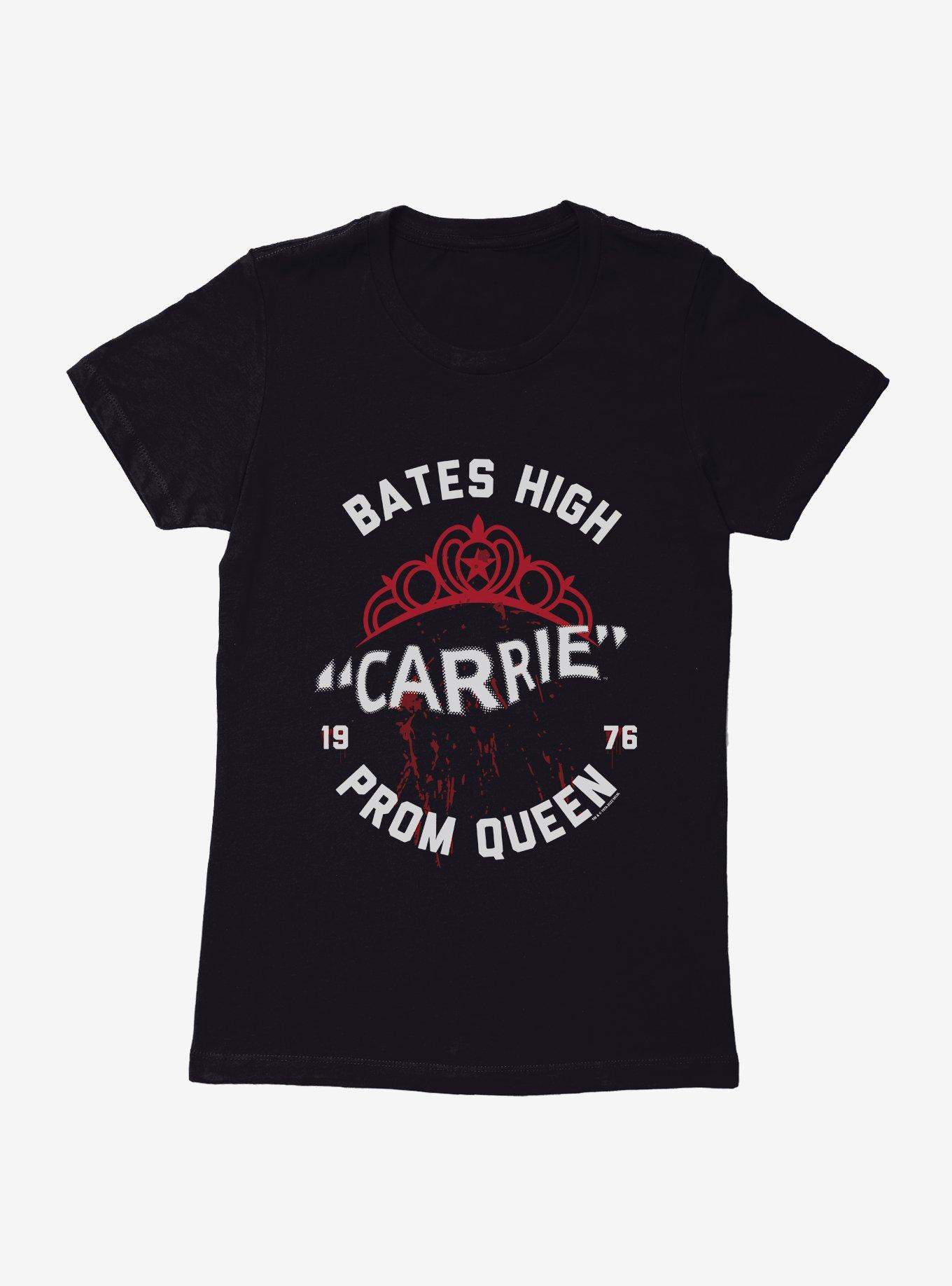 Carrie 1976 Crown Blood Splatter Womens T-Shirt, , hi-res