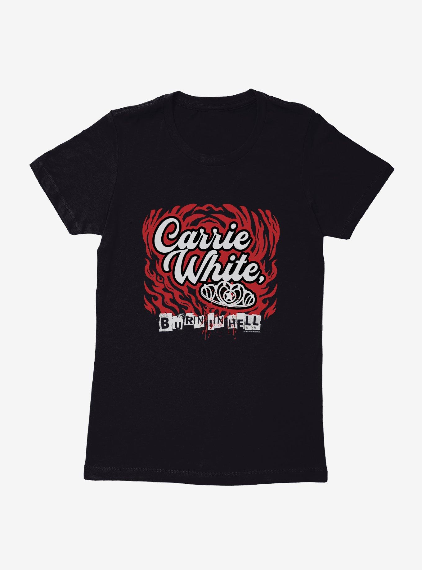 Carrie 1976 Prom Crown Womens T-Shirt, BLACK, hi-res