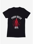 Carrie 1976 Red Silhouette Womens T-Shirt, BLACK, hi-res