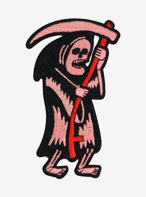 Pink Grim Reaper Patch | Hot Topic