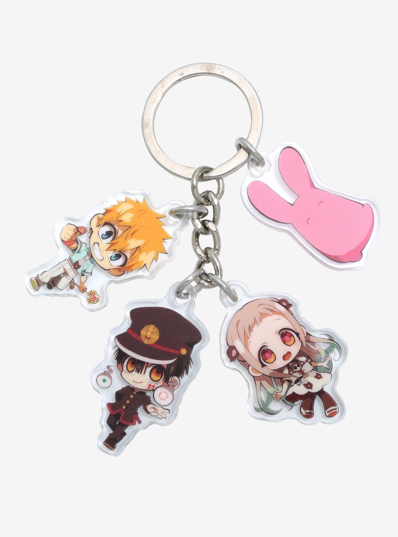 Toilet-bound Hanako-kun Chibi Characters Acrylic Multi-Charm Keychain, , hi-res