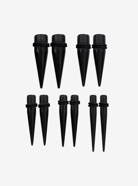 Black Taper Stretching Kit 2 1 2 Inch Hot Topic