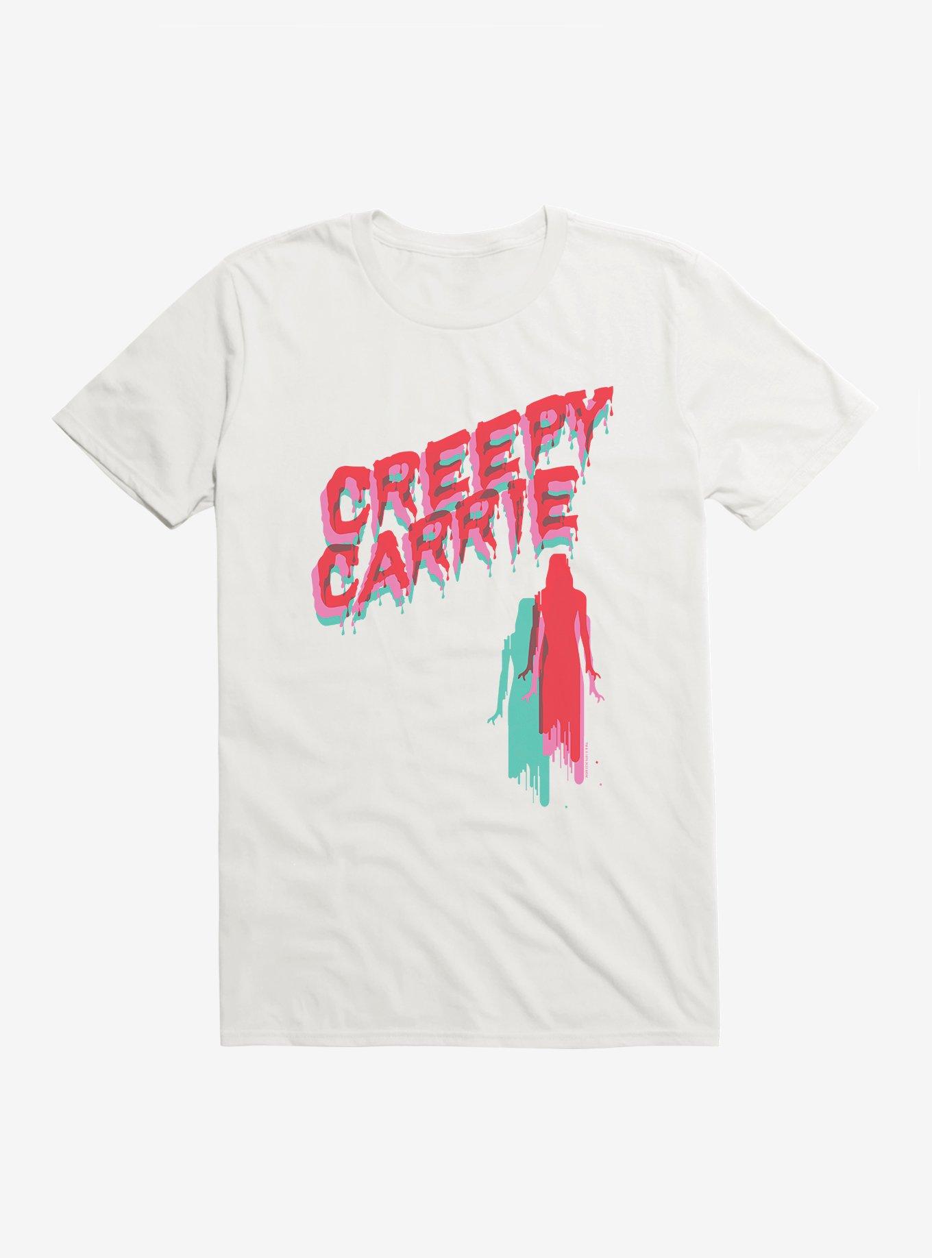 THRDLESS Carrie 1976 Creepy Carrie T-Shirt