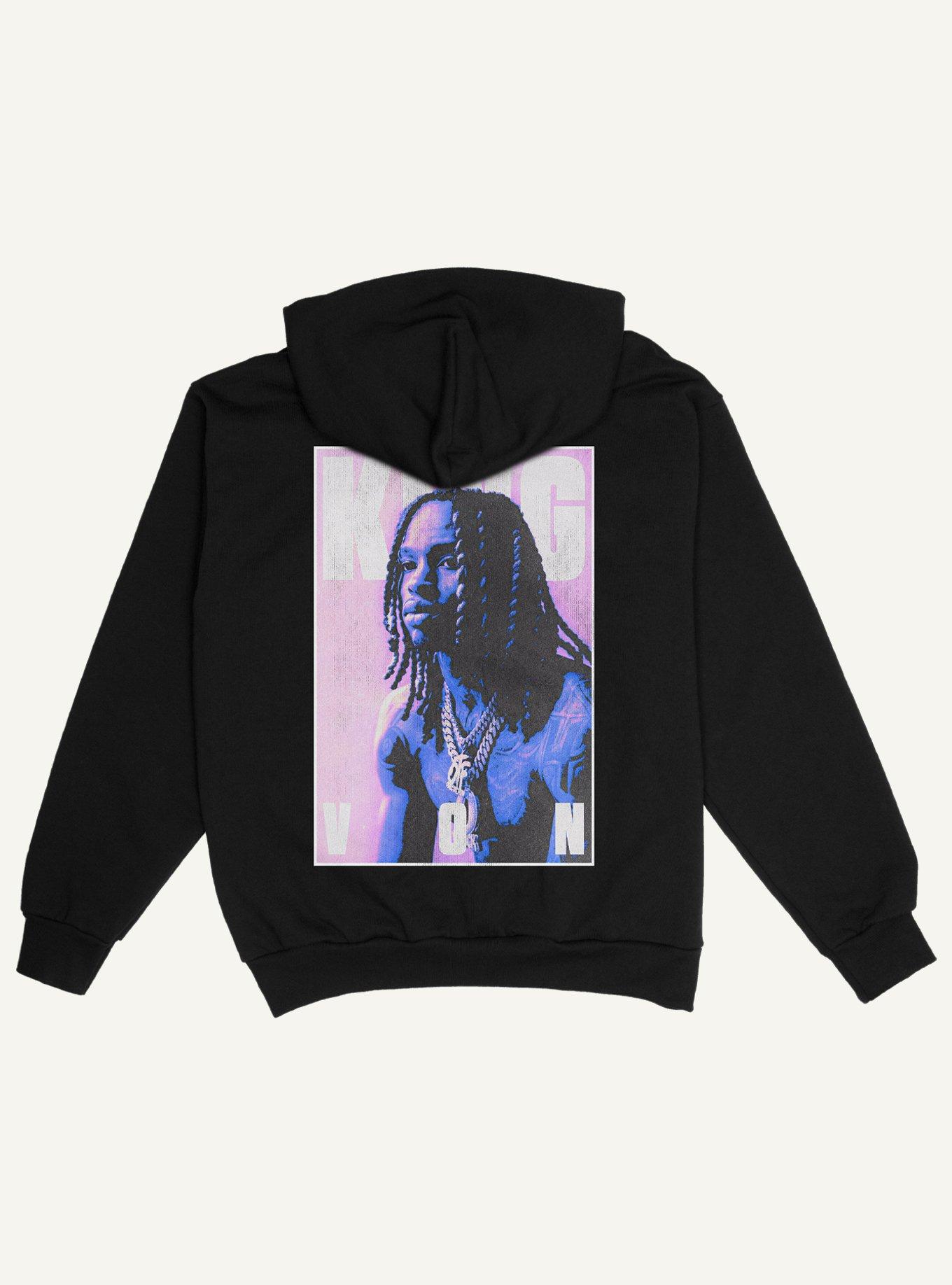 King Von Pastel Portrait Hoodie | Hot Topic