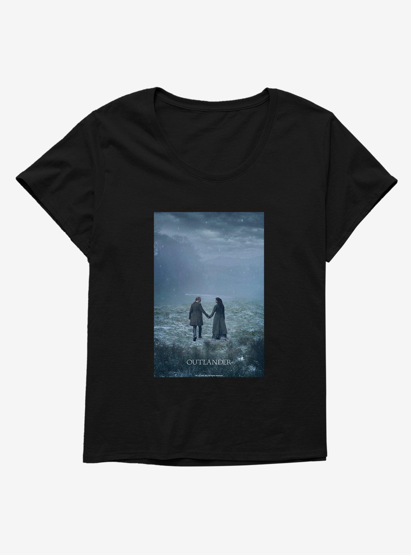 Outlander Holding Hands Womens T-Shirt Plus Size, , hi-res