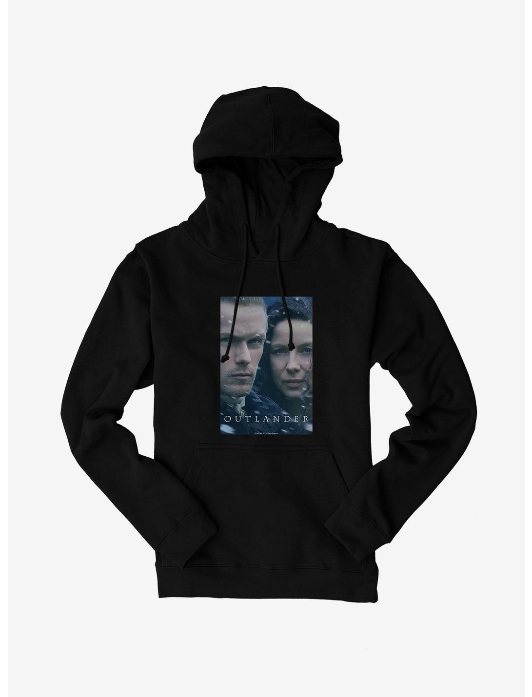 Outlander Claire And Jamie Faces Hoodie, , hi-res