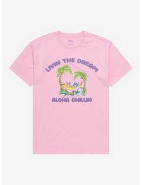 Disney Lilo & Stitch: The Series Angel & Stitch Aloha Chillin T-Shirt - BoxLunch Exclusive, , hi-res