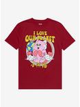 Disney Pixar Turning Red I Love Our Planet Women's T-Shirt - BoxLunch Exclusive, RED, hi-res