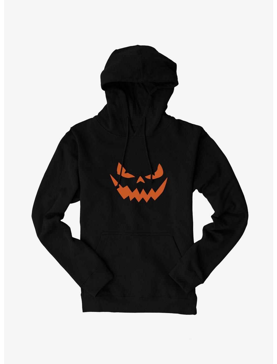 Halloween Evil Jack-O'-Lantern Hoodie, BLACK, hi-res