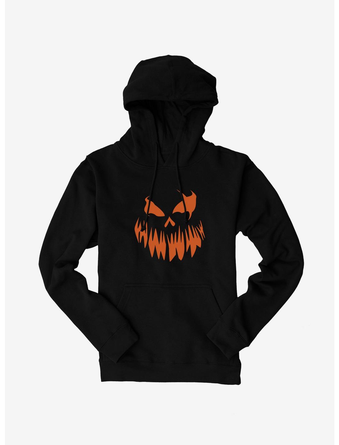 Halloween Monstrous Jack-O'-Lantern Hoodie, BLACK, hi-res