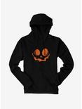 Halloween Quirky Jack-O'-Lantern Hoodie, BLACK, hi-res