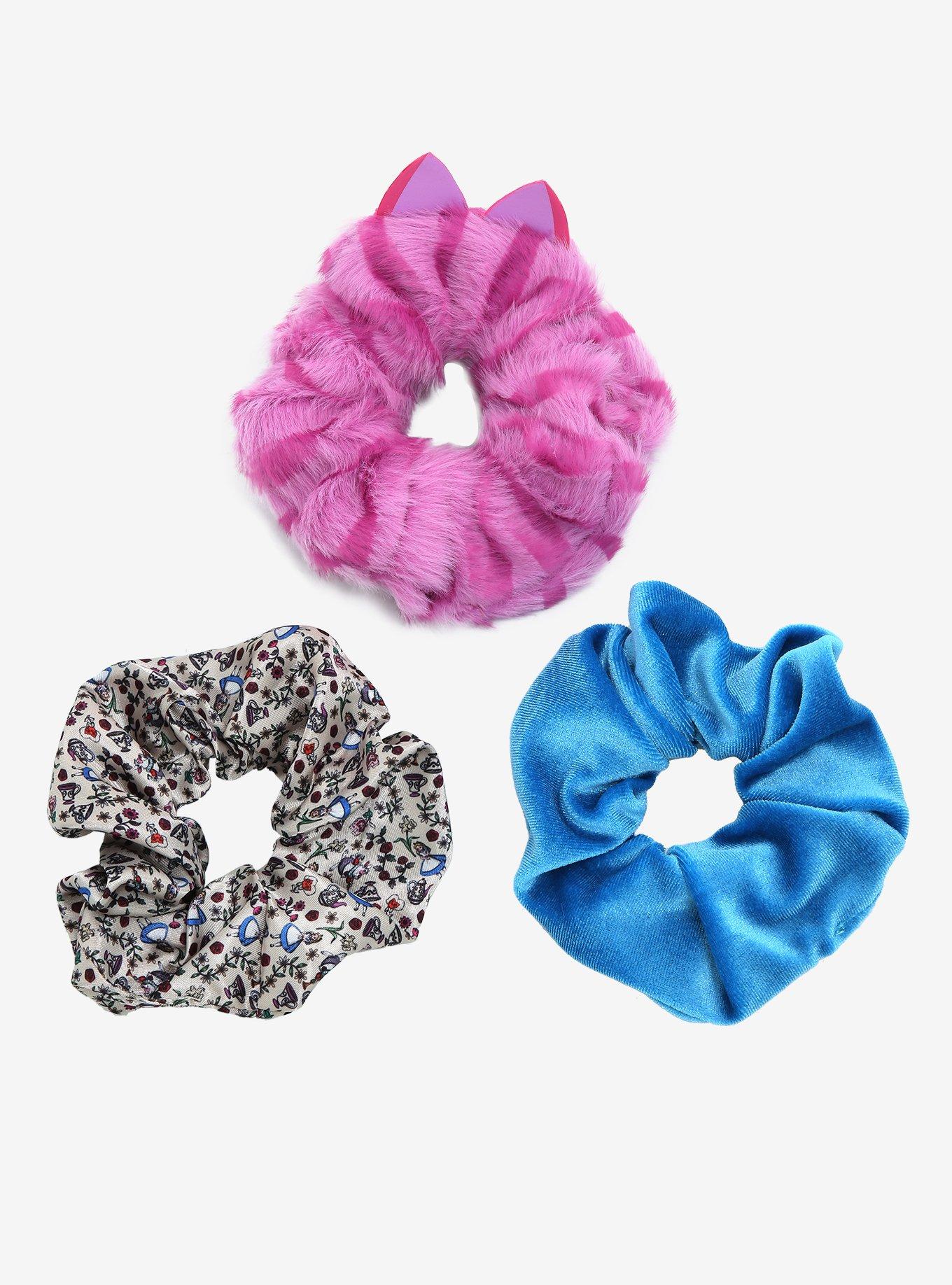 Disney Alice in Wonderland Cheshire Cat Figural Scrunchy Set - BoxLunch Exclusive, , hi-res