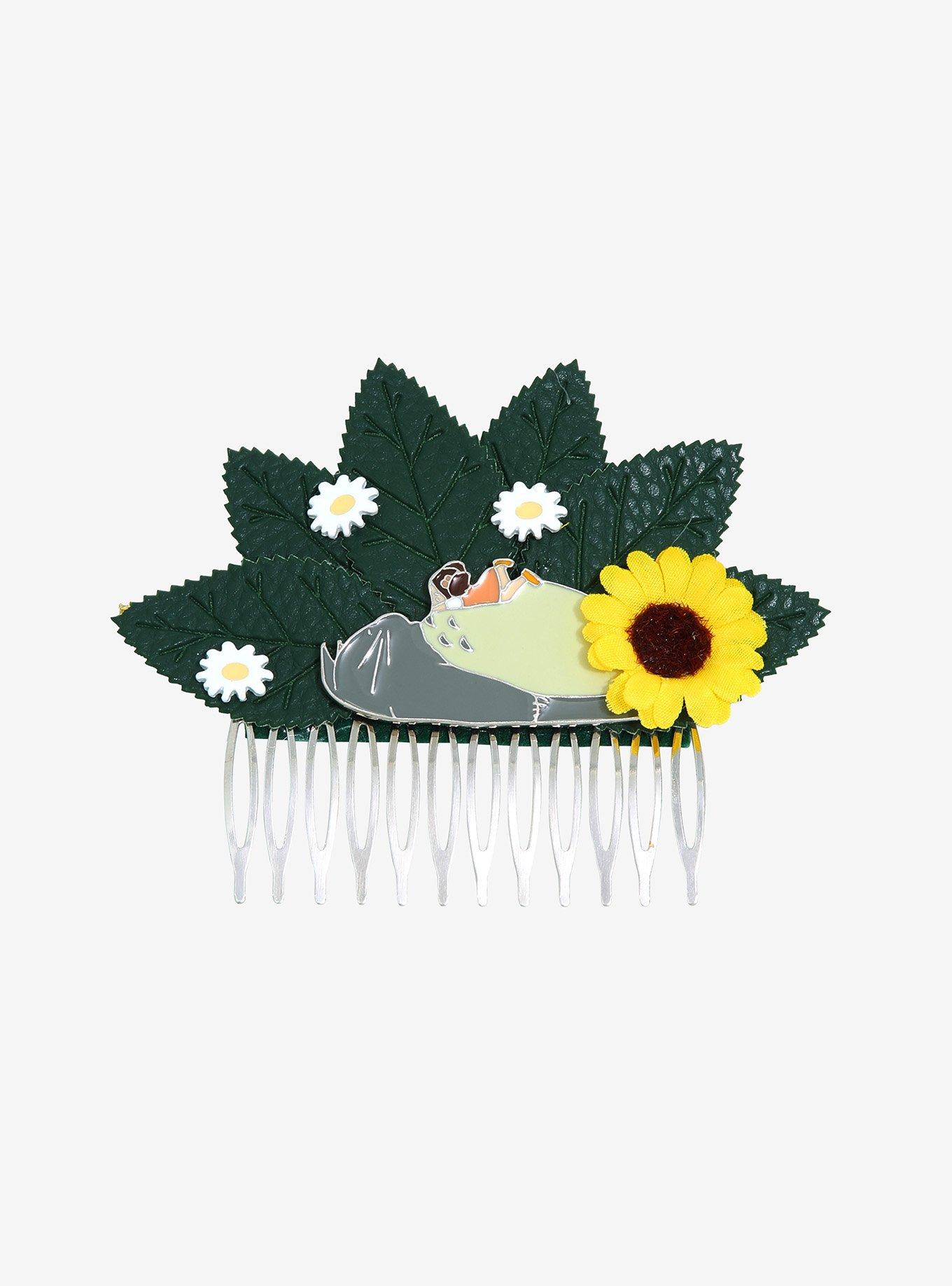 Studio Ghibli My Neighbor Totoro Mei & Totoro Leaf Hair Barrette - BoxLunch Exclusive , , hi-res