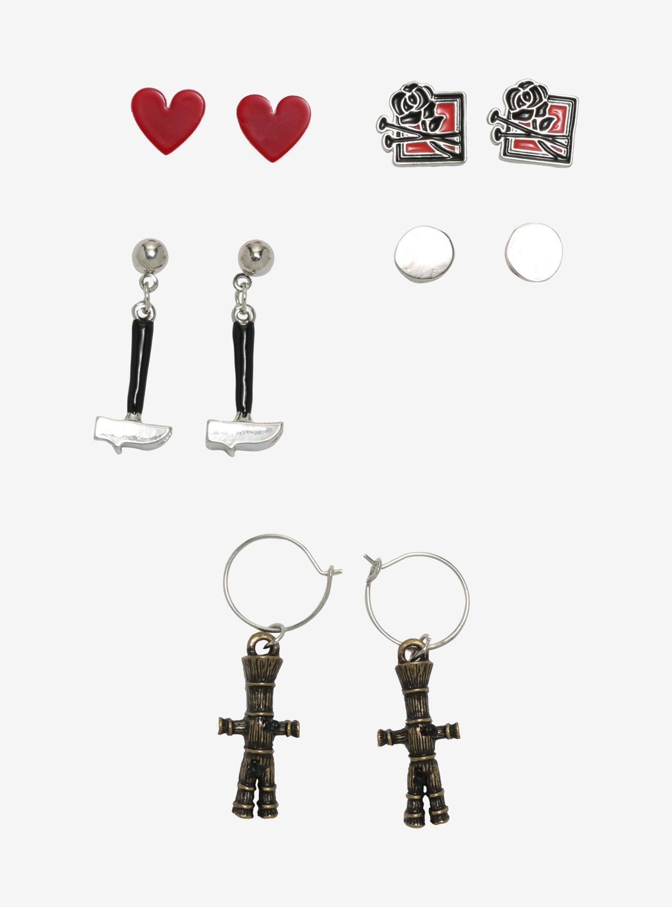 Jujutsu Kaisen Nobara Kugisaki Earring Set - BoxLunch Exclusive, , hi-res