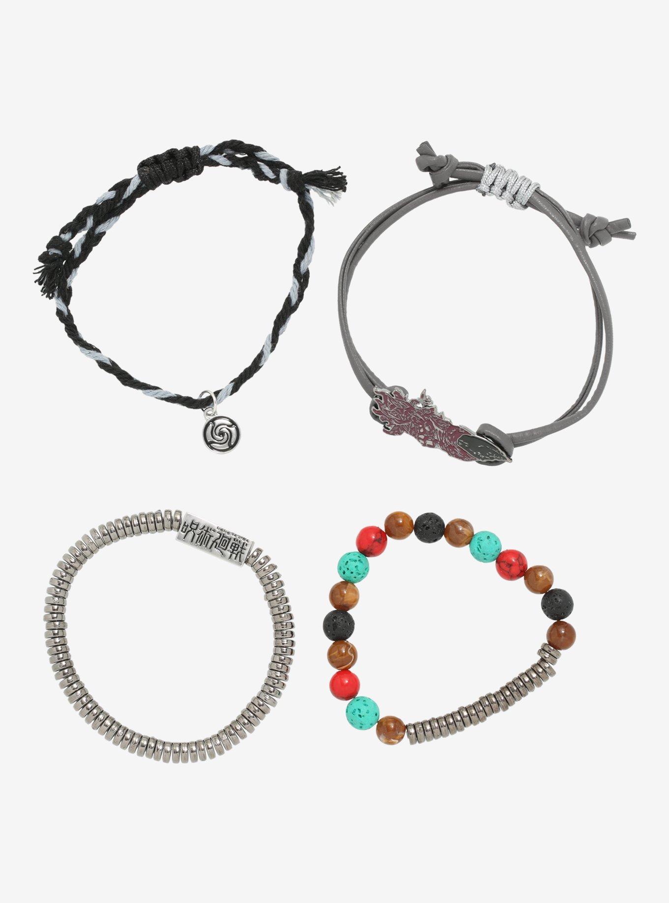 Jujutsu Kaisen Icons Bracelet Set - BoxLunch Exclusive, , hi-res