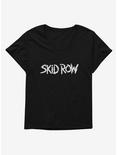 Skid Row White Logo Girls T-Shirt Plus Size, BLACK, hi-res