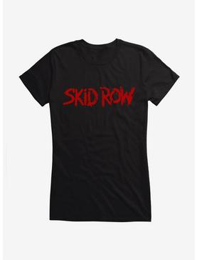 Skid Row Red Logo Girls T-Shirt, , hi-res