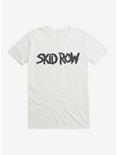 Skid Row Logo Outline T-Shirt, WHITE, hi-res