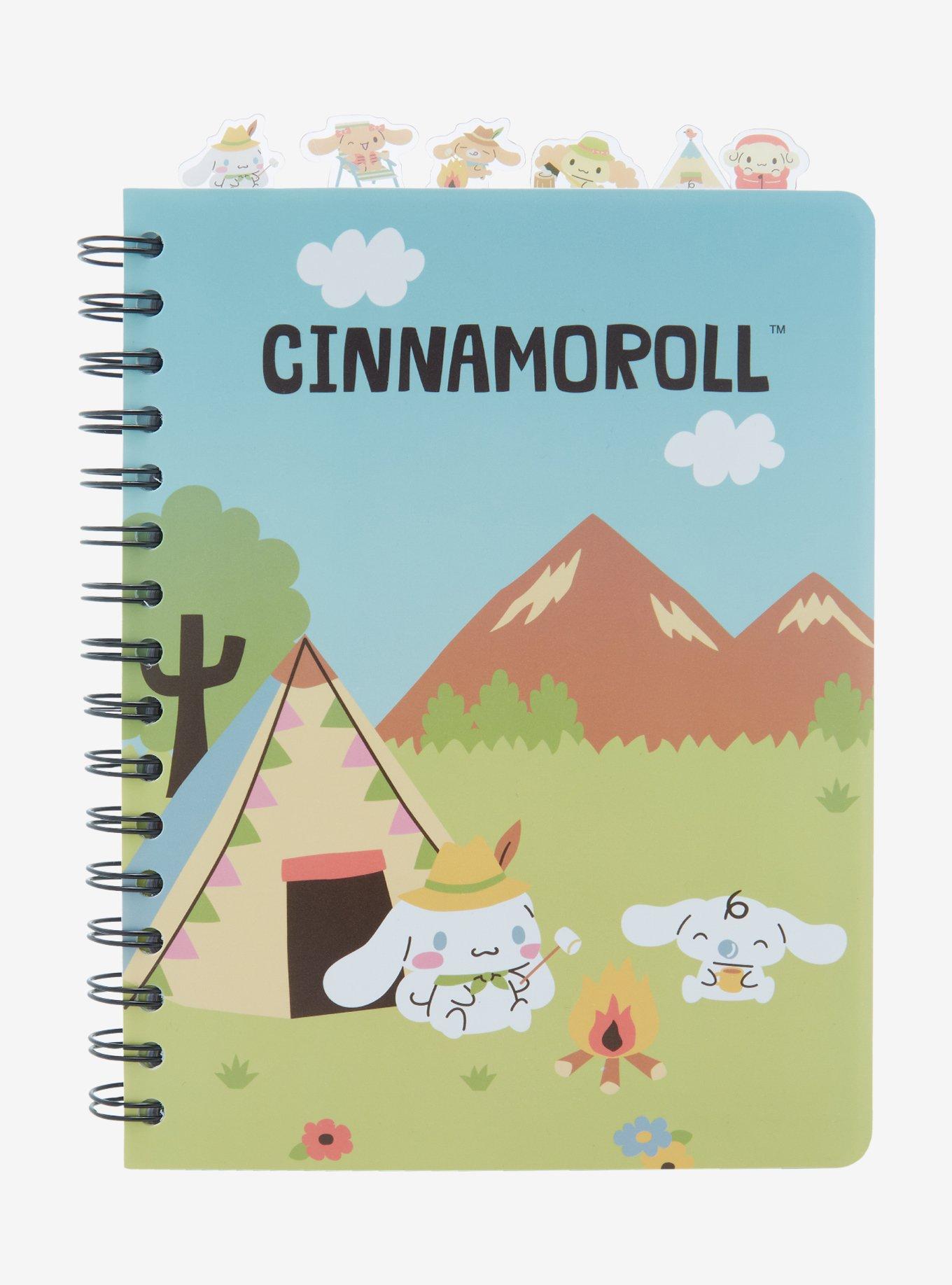 Sanrio Cinnamoroll Camping Figural Tab Journal - BoxLunch Exclusive, , hi-res