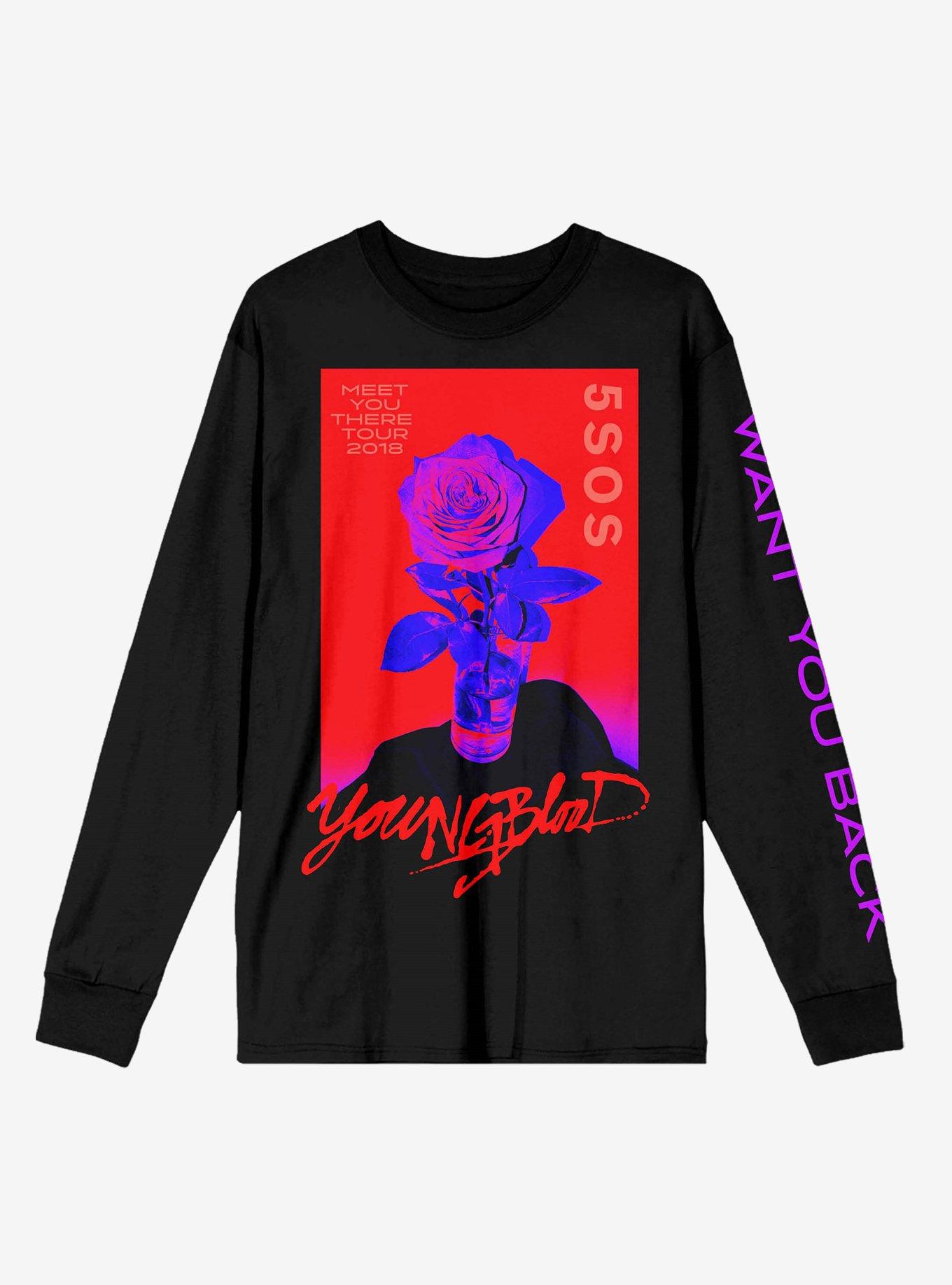 5SOS Youngblood Long Sleeve T Shirt Hot Topic