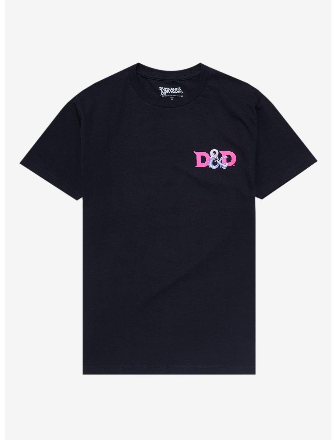 Dungeons & Dragons '80s Style Logo T-Shirt, BLACK, hi-res