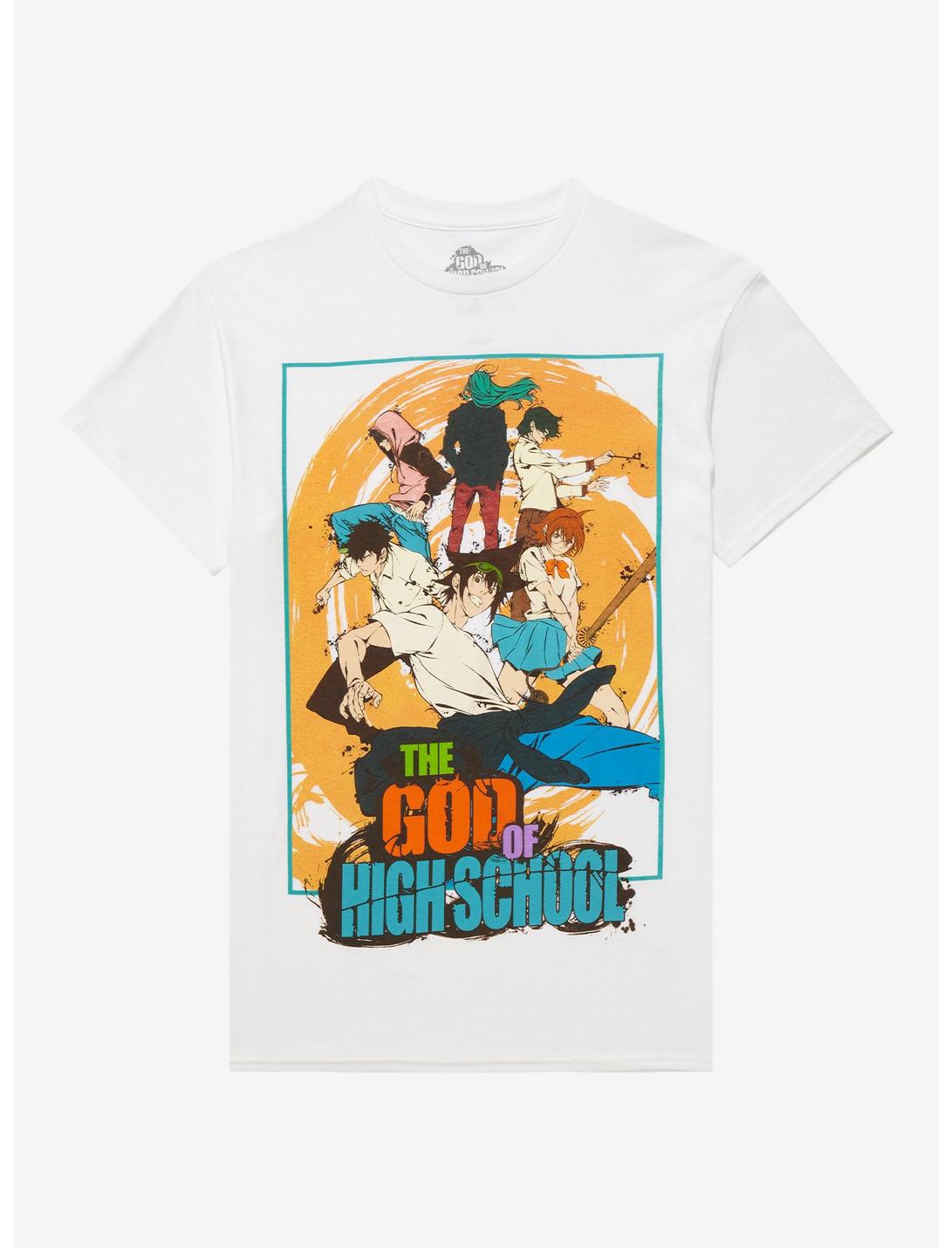 The God Of High School Group Poster T-Shirt, MULTI, hi-res