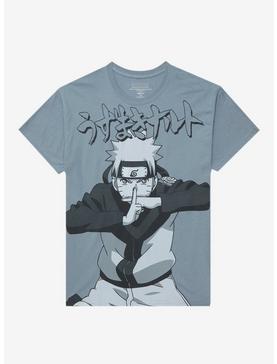 Plus Size Naruto Shippuden Jumbo Blue Tonal T-Shirt, , hi-res