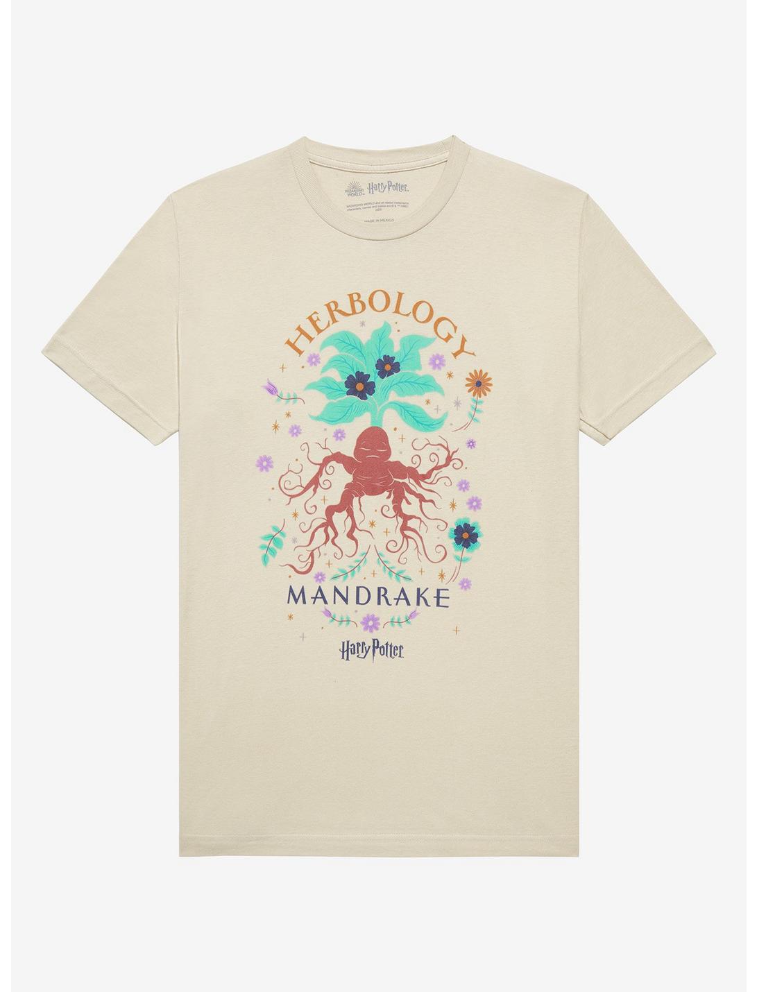 Harry Potter Herbology Mandrake T-Shirt, BEIGE, hi-res