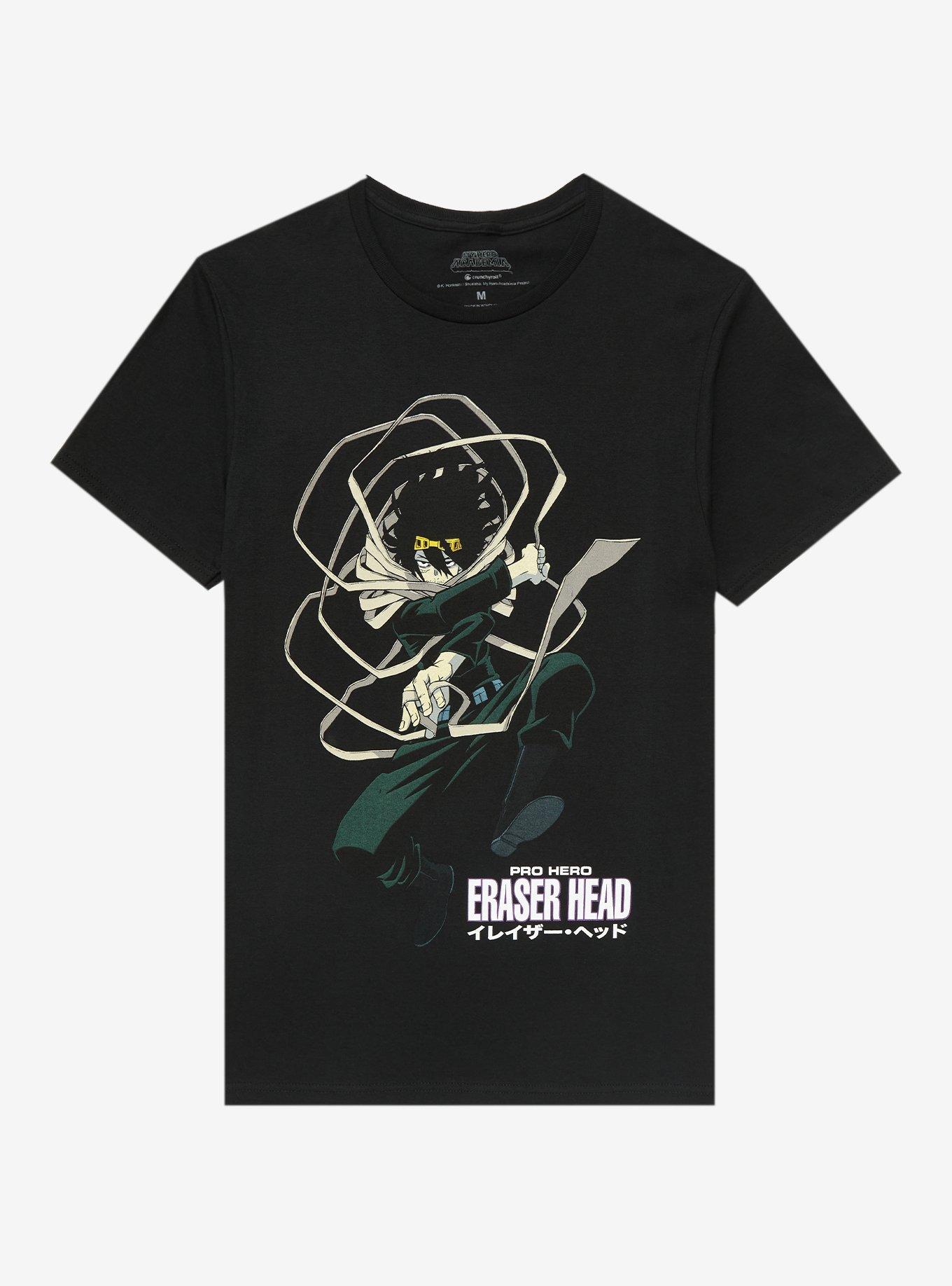 My Hero Academia Pro Hero Eraser Head T-Shirt, BLACK, hi-res
