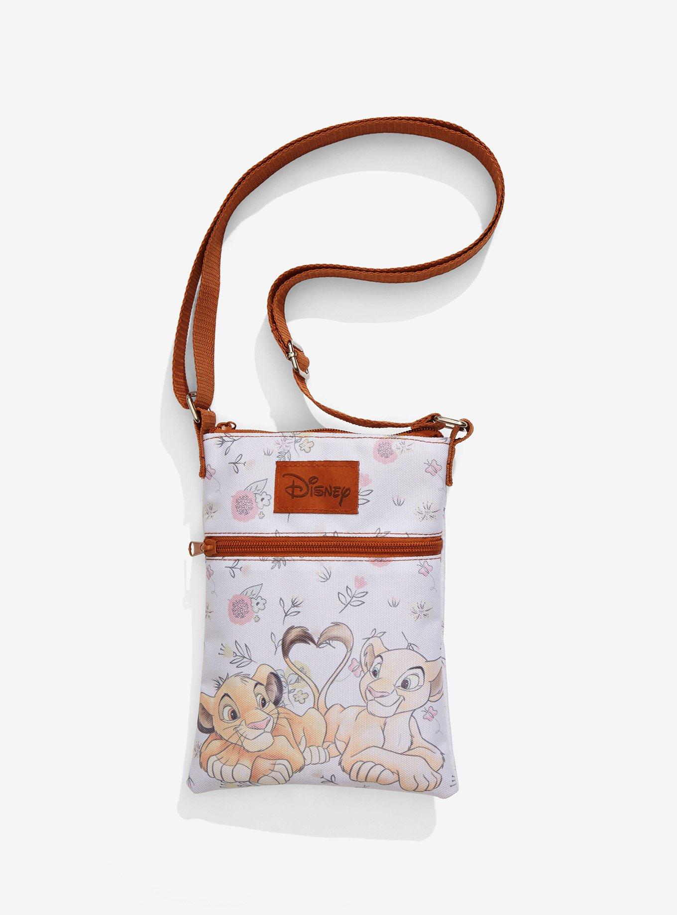 Disney The Lion King Young Simba & Nala Passport Crossbody Bag, , hi-res