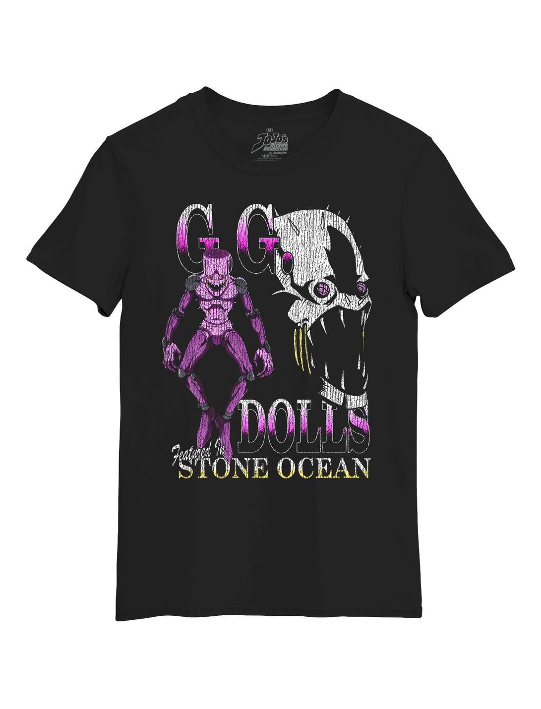 JoJo's Bizarre Adventure: Stone Ocean G.G. Dolls T-Shirt, BLACK, hi-res