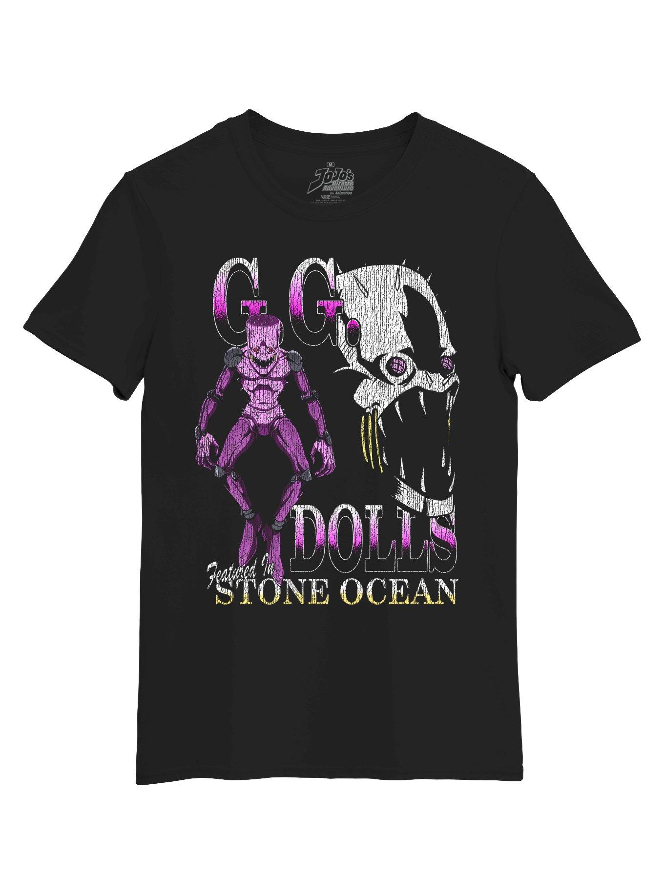 JoJo's Bizarre Adventure: Stone Ocean G.G. Dolls T-Shirt, BLACK, hi-res