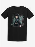 Demon Slayer: Kimetsu No Yaiba Muichiro Profile T-Shirt, BLACK, hi-res