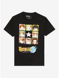 Hetalia: World Stars Group Panel T-Shirt, BLACK, hi-res
