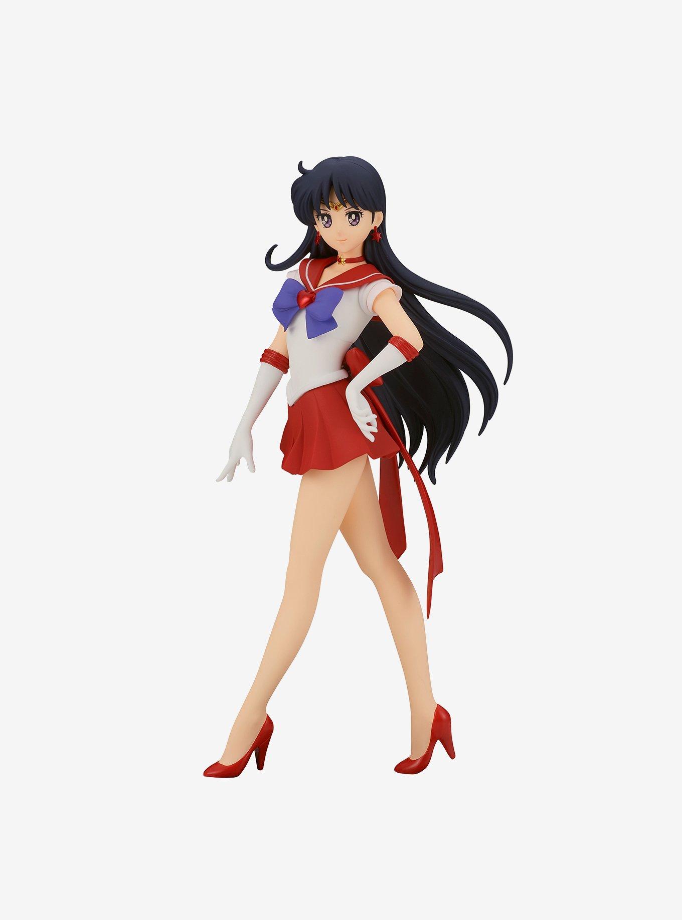 Banpresto Sailor Moon Eternal Glitter & Glamours Super Sailor Mars (Ver. A) Figure, , hi-res
