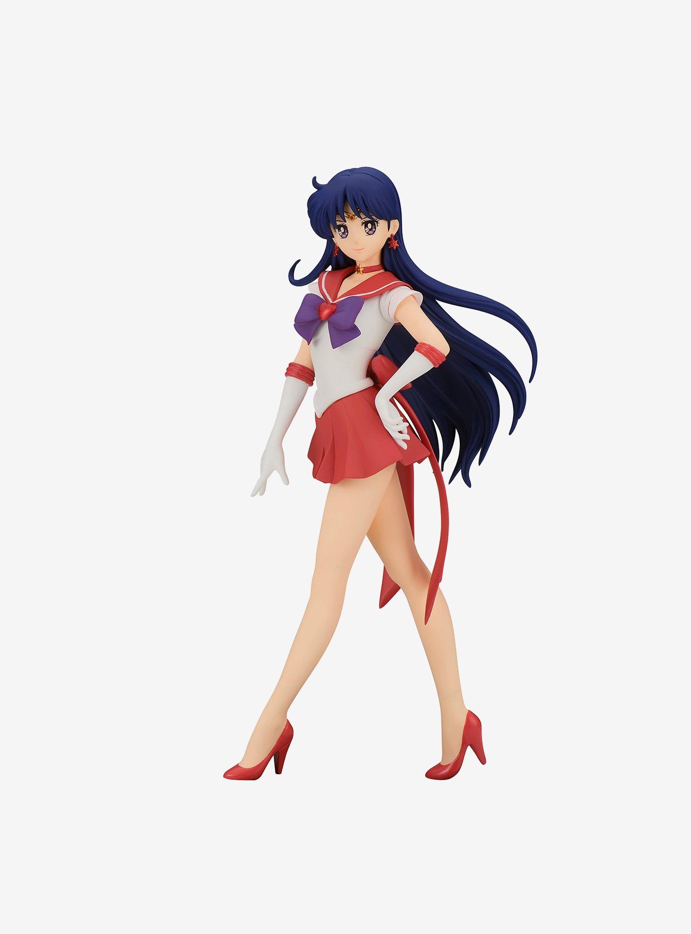 Banpresto Sailor Moon Eternal Glitter & Glamours Super Sailor Mars (Ver. B) Figure, , hi-res