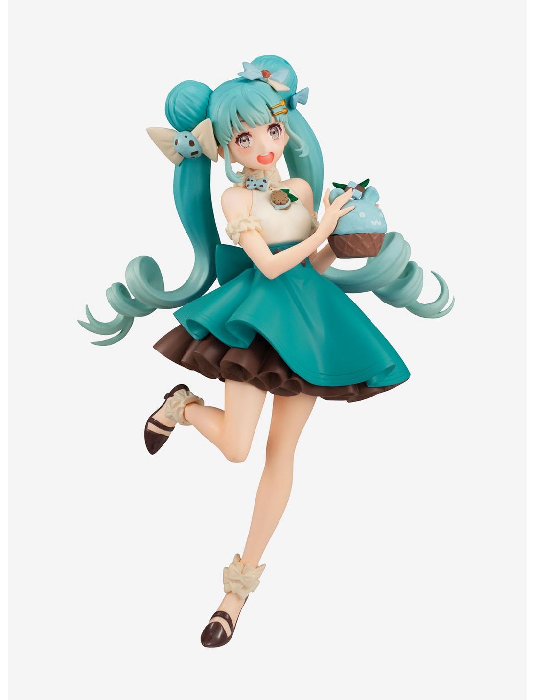 Furyu Vocaloid SweetsSweets Series Hatsune Miku (Chocolate Mint Ver.) Figure , , hi-res