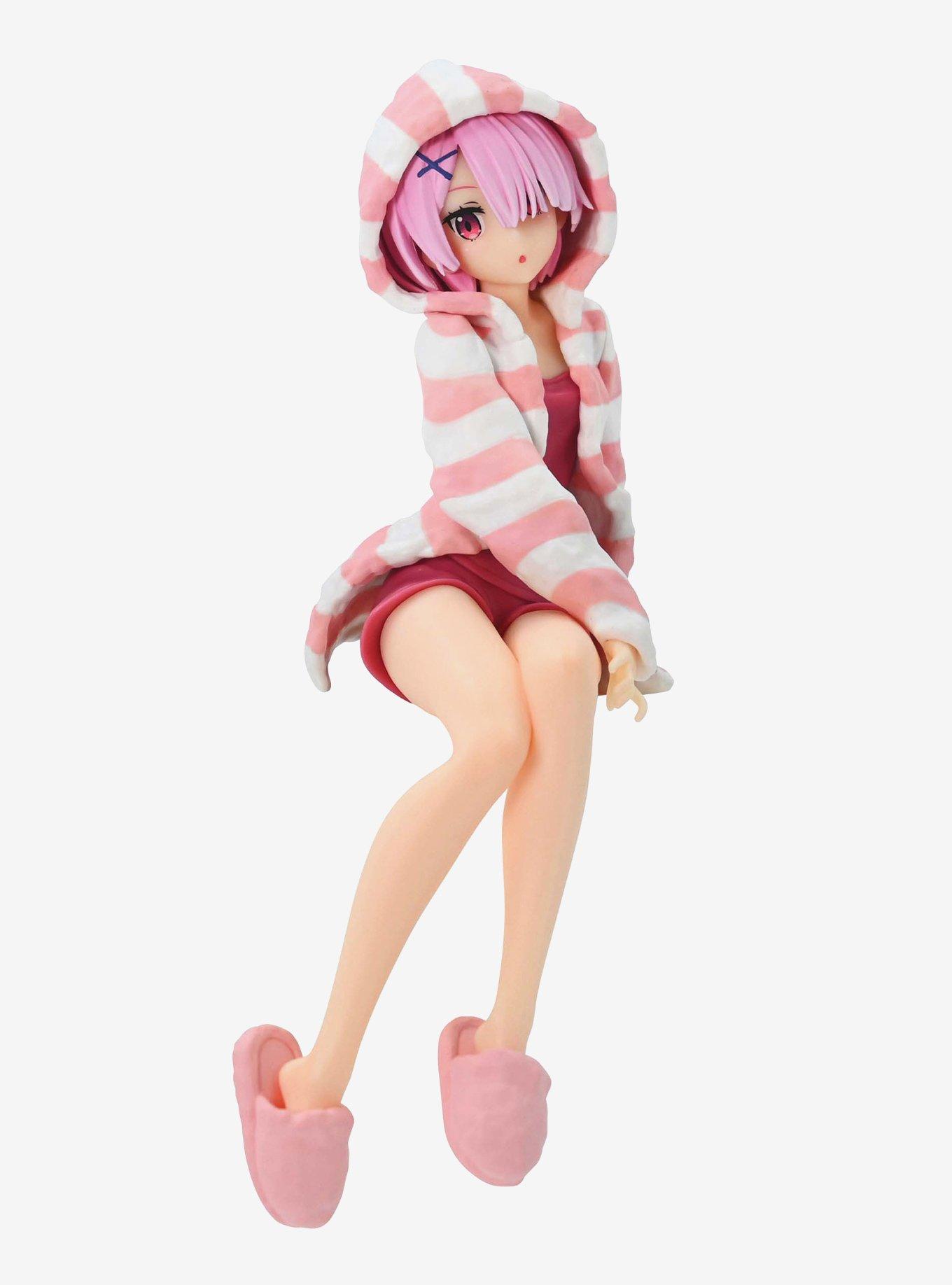 re:Zero Starting Life in Another World Noodle Stopper Ram (Room Wear Ver.) Figure, , hi-res