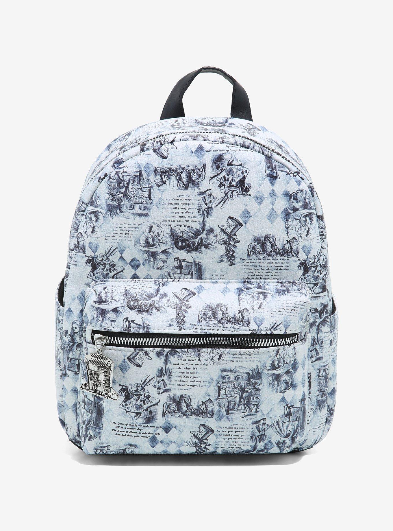 Alice in Wonderland White Rabbit Mini Backpack