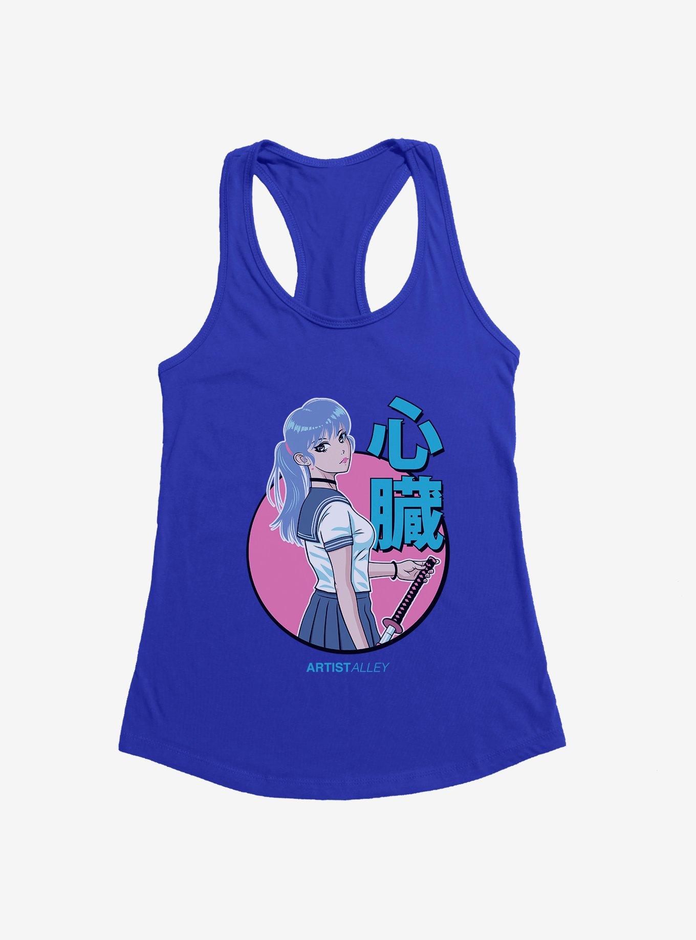 Artist Alley Anime Girl Heart Girls Tank, , hi-res