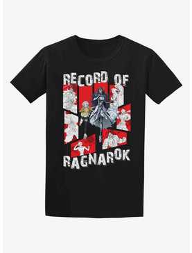 Record Of Ragnarok Red Panel T-Shirt, , hi-res