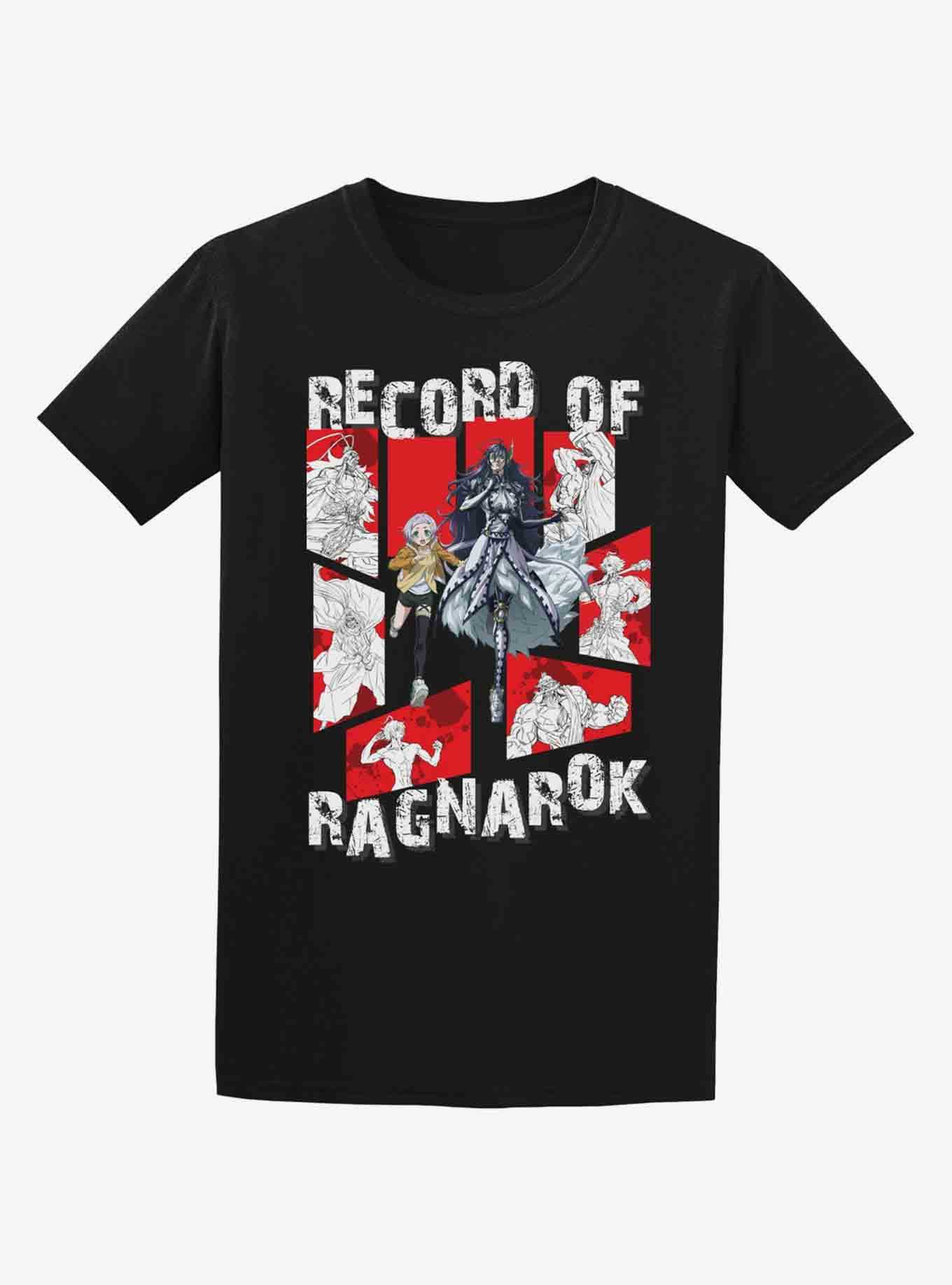 Record Of Ragnarok Red Panel T-Shirt, , hi-res