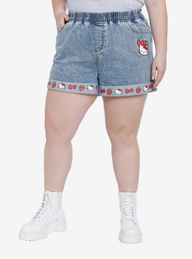 新作♪ズンバ X Hello Kitty & Friends High Waisted Shorts-BK ズンバ Zumba X HELLO KITTY FRIENDS HIGH WAISTED SHORTS