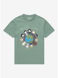 The Lord of the Rings Chibi Save Middle Earth T-Shirt - BoxLunch Exclusive, GREEN, hi-res