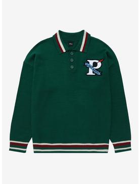 Plus Size Disney Peter Pan Letterman Collared Sweater - BoxLunch Exclusive , , hi-res